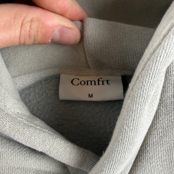 Comfrt Sweatsuit Men's M Beige Hoodie Sweatpants Loungewear Leisure Fleece - Picture 5 of 16